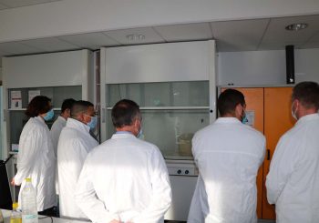 THIS YEAR’S CLASS OF THE MASTER’S DEGREE IN NUCLEAR, RADIOACTIVE, BIOLOGICAL, EXPLOSIVE CHEMICAL HAZARDS MANAGEMENT AT ENSCMu
