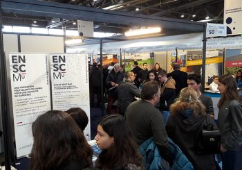 AFFLUENCE SUR LE STAND DE L’ENSCMu À LA JOURNÉE DES CARRIÈRES