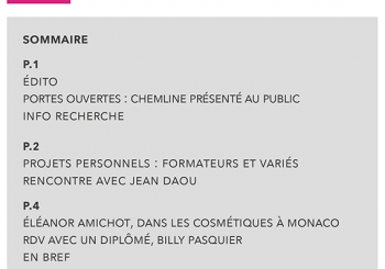 NOUVEAU NUMÉRO DE LA LETTRE D’INFO