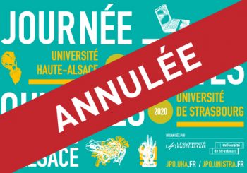 ANNULATION PORTES OUVERTES SAMEDI 7 MARS 2020