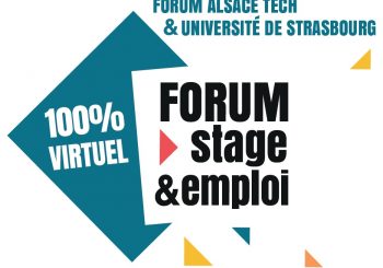 FORUM ALSACE TECH & UNIVERSITÉ DE STRASBOURG : 100% VIRTUEL
