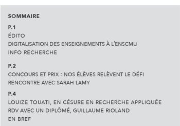 LETTRE D’INFORMATION N°48 – MARS 2021