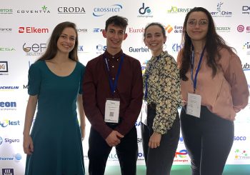 4 ÉLÈVES AUX 100 ANS DE FRANCE CHIMIE
