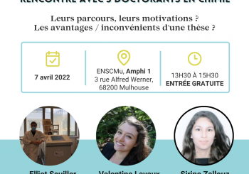 CONFÉRENCE « LA CHIMIE, DE LA MAGIE ? » LE 7 AVRIL