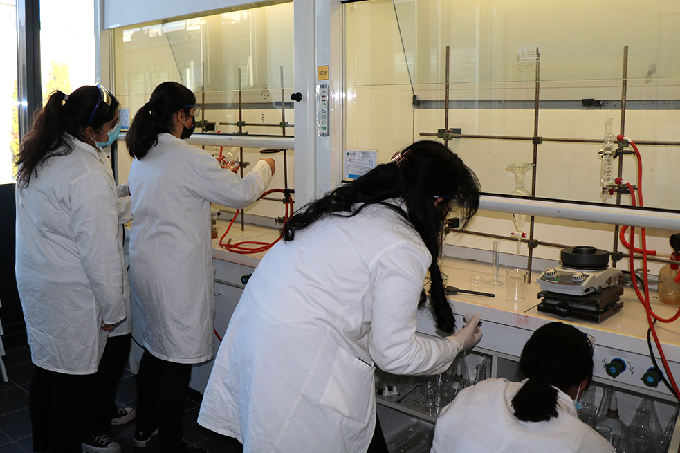 ENSCMu lycée Schweitzer TP cordée des sciences