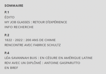LETTRE D’INFO DE L’ENSCMu – MARS 2022