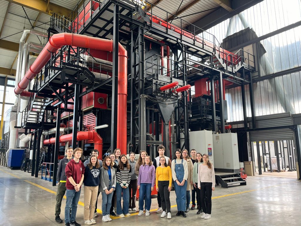 ENSCMu visite centrale thermique Illberg mulhouse