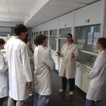 Visite lycée Kastler à l'ENSCMu Chimie Mulhouse