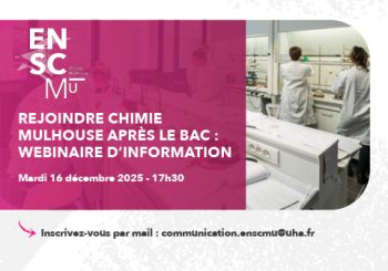 CYCLE POST-BAC DE L’ENSCMu : LES MODALITÉS DE RECRUTEMENT ÉVOLUENT