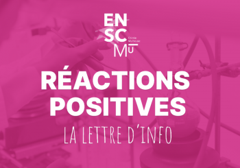 NOUVEAU NUMÉRO DE LA NEWSLETTER « RÉACTIONS POSITIVES »