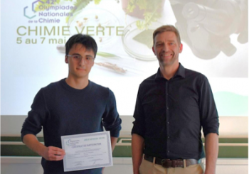OLYMPIADES DE LA CHIMIE : REMISE DE PRIX À L&rsquo;ENSCMu